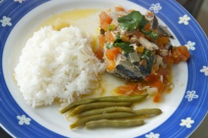 Moqueca com Arroz